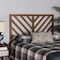 Baxton Studio Belisma Modern and Contemporary Ash Walnut Finished Wood King Size Headboard 221-12878-ZORO - alternate 1